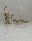 Vintage Brass Pheasant Pair – Elegant Mid-Century Bird Sculptures