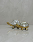 Vintage Turtles with Mother of Pearl Shell-A Pair