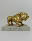Large Vintage Brass Bulldog 11.5 pounds