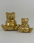 Vintage Brass Bears- A Pair