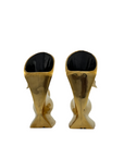Vintage Brass Swan Bookends- A Pair