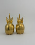 Vintage Brass Elephants-A Pair