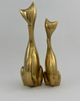 Vintage Bronze Cats-A Pair
