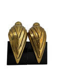 Vintage 1983 Dara International Brass Quail Bookends – Hollywood Regency Mid-Century Style