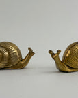 Vintage Brass Snails-A Pair