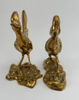 Vintage Brass Roadrunner Pair – Sculptural Mid-Century Collectibles
