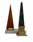 Curated Vintage Obelisks- A Pair