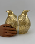 Brass Bird Bookends-A Pair