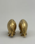 Vintage Brass Armadillos-A Pair