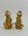 Vintage Brass Frogs -A Rare Pair