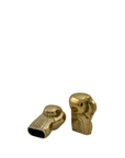 Two Small Vintage Brass Boxing Gloves