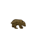 Small Vintage Brass Bear