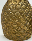 Rosenthal Netter Brass Pineapple Bookends – 8” Tall Vintage Mid Century Hollywood Regency Decor