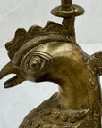 Vintage Brass Bird Candleholders-A Pair