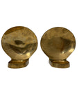 Vintage Brass Seashell Candle Holders by Crowning Touch – Set of 2