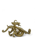 Vintage Brass Spitfire Dragon
