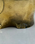 Vintage Brass Elephant Family-A Set of Three