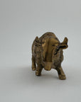 Vintage Brass Bison