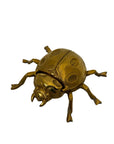 Vintage Brass Ladybug