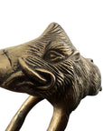 Vintage Brass Razorback Hog