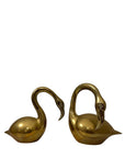 Vintage Brass Flamingo Pair | Mid-Century Sculptural Birds | Made in Korea