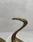 Vintage Brass Birds- A Pair