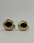 Pair of Vintage Brass Fish Ashtrays – His & Hers– Mid Century Modern Hollywood Regency Coastal Decor