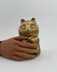 Vintage Brass Panda Bank