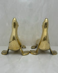 Vintage Brass Seals- A Pair by Frederick Cooper