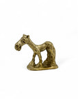 Vintage Brass Smiling Donkey: Cheeky Side-Eye Charm – The Perfect “Jackass” Gift