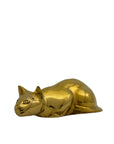 Vintage Brass Cat Figurine