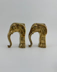 Vintage Brass Elephants- A Pair