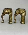 Vintage Brass Elephants- A Pair