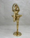 Vintage Brass Ballerina