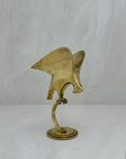 Vintage Brass Falcon