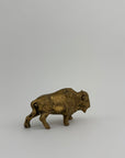 Vintage Brass Bison
