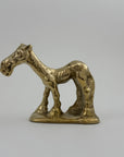 Vintage Brass Smiling Donkey: Cheeky Side-Eye Charm – The Perfect “Jackass” Gift