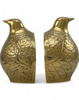 Brass Bird Bookends-A Pair