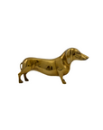 Vintage Brass Dachshund