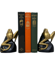Vintage Bombay Frog on Rock Bookends-A Pair