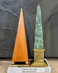 Curated Vintage Obelisks- A Pair