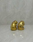 Vintage Brass Panda Bears-A Pair