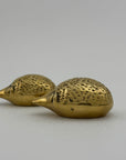 Vintage Brass Hedgehogs-A Pair
