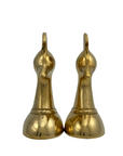 Vintage Brass Bird Bookends-A Pair