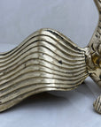 Large Vintage Brass Fish