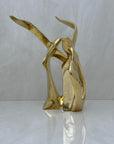 Vintage Brass Soaring Birds-A Pair