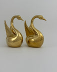 Vintage Brass Angel Wings Love Swans-A Pair by Dolbi Cashier