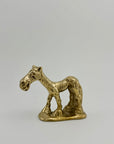 Vintage Brass Smiling Donkey: Cheeky Side-Eye Charm – The Perfect “Jackass” Gift