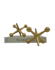 Vintage Brass Jax- A Pair
