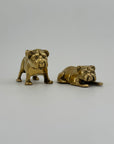 Vintage Brass Bulldogs-A Pair